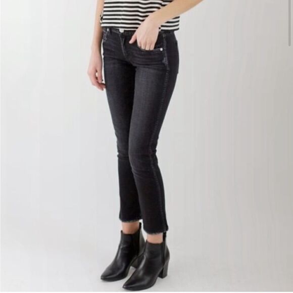 AMO Babe Jean Slim Straight Leg Size 27 - Picture 3 of 8